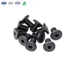 Custom Flat Head Torx Screws with DIN Standard and Hexagonal Head Style for
