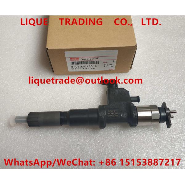 Quality DENSO injector 095000-6654 , 095000-5504 for ISUZU 8-98030550-4 , 8980305504 , 98030550 , 8-98030550-1 , 8980305501 wholesale