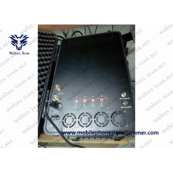 600 Watt Military Waterproof Drone RF Signal Prison Jammer WIFI5.8G GPS Cell