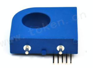 Cheap Blue AC DC Open Loop Hall Effect Current Sensor For Uninterruptible Power Supplies for sale