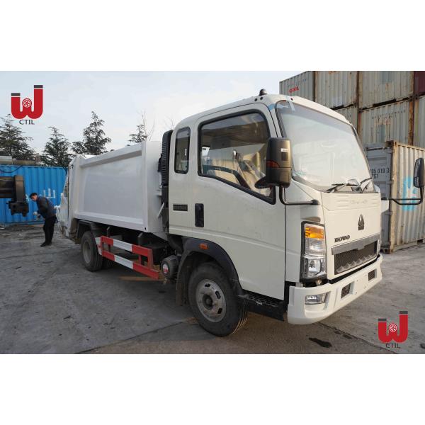 Quality Light Duty 8CBM garbage remoral Rear Loader compactor Garbage Truck wholesale