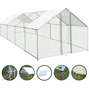 Chicken Run 10 Sizes suitable for Hens Dogs Poultry Rabbit Ducks Coop Chicken
