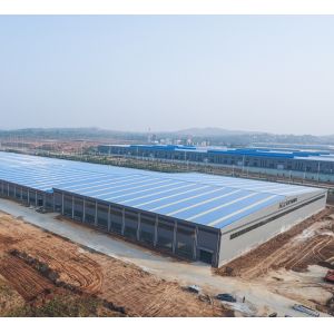 Q345 Q345B Prefabricated Light Steel Structure Warehouse Rust Resistance