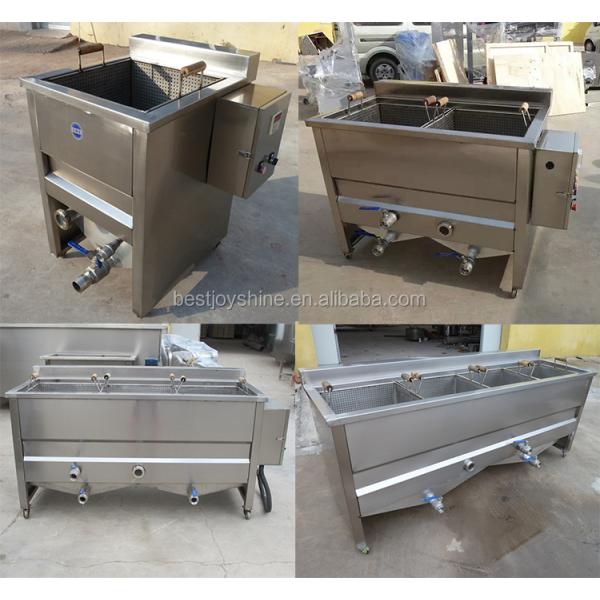 100kg 380V Industrial Food Deep Fryer For Separating Oil And Water Efficiently