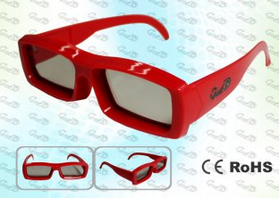 Fashionable Cinema Use Linear polarized 3D glasses LP180GTS03