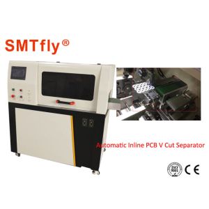 220V Automatic Inline V Cut PCB Separator with 300-500/s Cutting Speed SMTfly-5