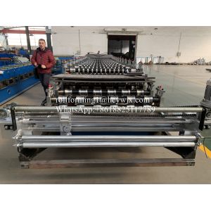 Stand Type Double Deck Roll Forming Machine