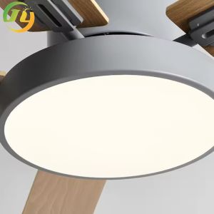 Senkai Led Ceiling Fan Family Home White Color Small Noise Silence 220v Indoor