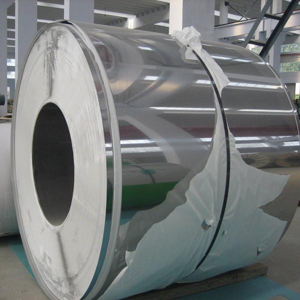 BA Surface Cold Rolled Stainless Steel Coil 1000-2000mm 2B BA 8K With Slit/Mill