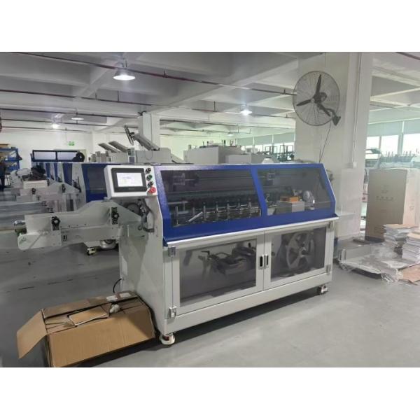 Quality ZC-B500G Book Back Pack Rounding Machine Automatic NoteBook Binding Glue Wrapping Machine Equipment wholesale