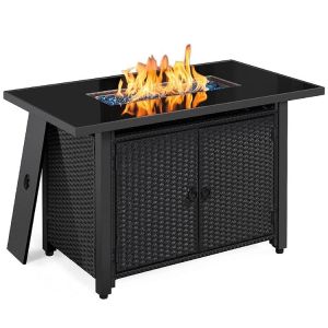 Customer Size Modern Outdoor Patio Portable Fireplace Table Top Gas Smokeless