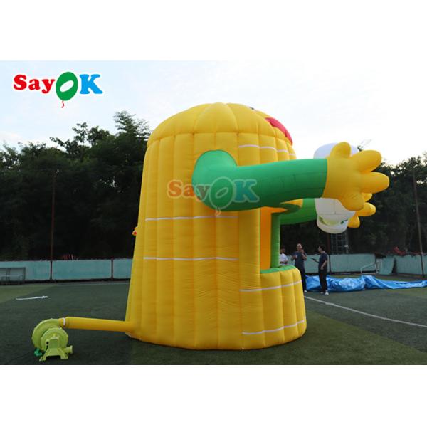 Oxford Inflatable Air Tent Lemon Cartoon Booth Aerated Custom Made