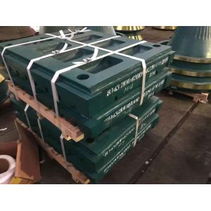 Customized Jaw Plate for C116 C120 C125 Jaw Crusher Spare Parts in Used Mining