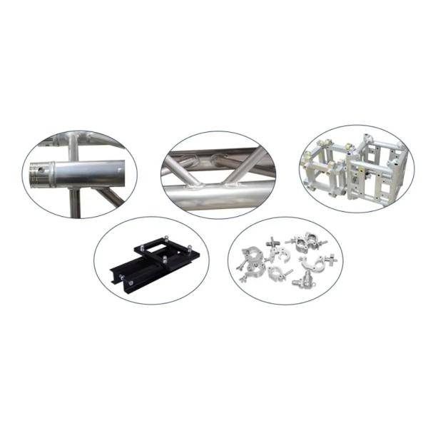 Factory Price Aluminum Stage Truss Circle Stage Lighting Round Truss For Wedding Event Display