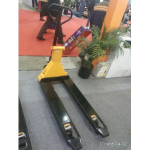 Warehouse Pallet Jack With Weight Scale Pallet Weighing Machine 2000Kg