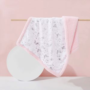 Breathable Ultra Soft Throw Blanket Fleece Starry Foil Fluffy Winter Blanket