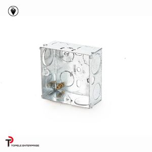 BS4662 GI Switch One Gang / Two Gang Electrical Boxes And Covers, GI Conduit