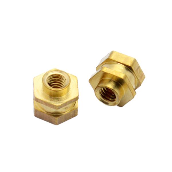 Copper Insert Hex Nut ANSI Standard Copper Knurled Nuts Blind hole nuts Hollow