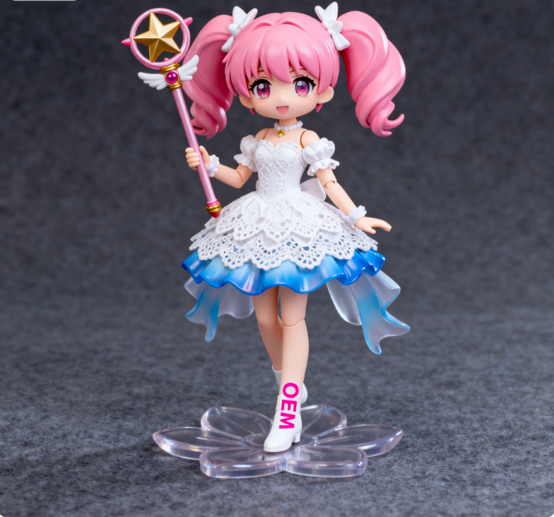 Custom Made Soft 3D Promotional Soft PVC Cute Action Figure Blind Box Toy