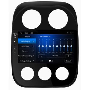 Ouchuangbo HD 10.1"digital screen androi 8.1 for Jeep Compass with mirror link