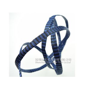 PET Expandable Heat Resistant Cable Sheathing , Halogen Free Heat Proof Wire