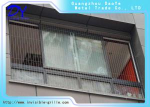 Cheap 316 Window Balcony Invisible Grille For Commercial Building for sale