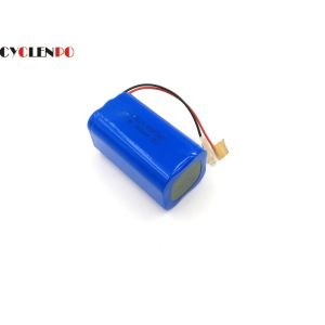 Anti Extrusion 2s2p 18650 Rechargeable Lithium Ion Battery Pack Lightweight 7.4v