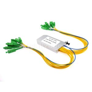 Cassette Type 1x32 PLC Modular Splitter SC APC Connector For CATV