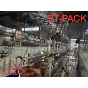 Linear Flow Meter Filling Machine For 500ml-7L Lubricant Oil Petrol Oil