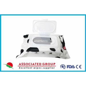 Moisturizing Cotton Makeup Remover Wipes, Added Milk Essence, Clean And