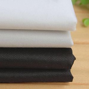 Non Woven Satin Interlining For Wrap Knit Within White Black Gray