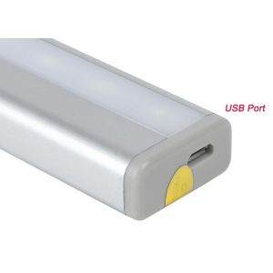 Portable Motion Sensor Wireless Led Light Bar USB Rechargeable with magnetic