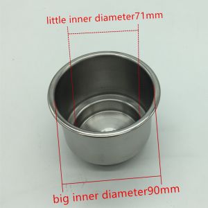 China Stainless steelfolding cupholder for the caravan motorhomes gold-plating cup bracket for the RV and boat on sale