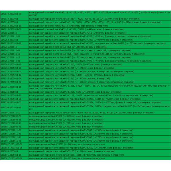 Cardan Shaft Driveshaft Front Axle UAZ 3303-60-2203010-10 / For Production Of JSC "UAZ" 452 With Article 5. PPC