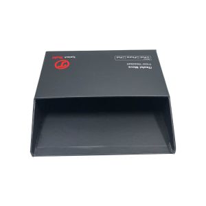 Custom Logo Printed Multi Function Opening Headphone Packaging Box With Window