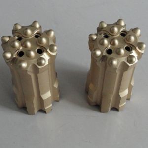 Tungsten Carbide Spherical Retractable Drill Bit R32 For Tunneling