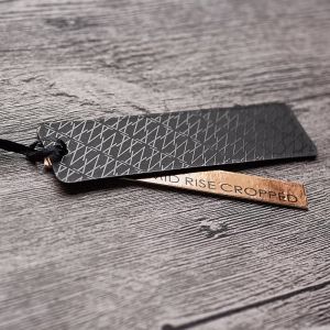 Cheap Black Two Pieces Custom Kraft Hang Tags Marble Gilded Coated Pape Printing for sale