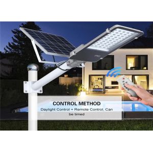 100W Solar LED Street Light Led With Remote Control Warranty 2 Years