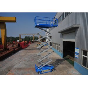 China AC Driven System Hydraulic Scissor Lift For Aerial Maintain Low Noise No Emission on sale