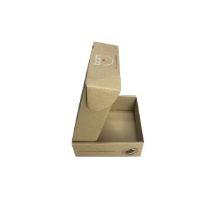 Customs Corrugated Kraft Paper Box , Folding T Shirt Packaging Box