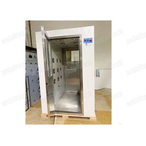 25m/s 3 Side Air Shower Booth , 50Hz 2 Filters 1500mm Width Cleanroom Air Shower