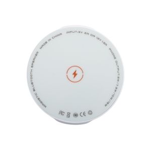 5V/2.1A Input Fast Charge Wireless Charging Pad With Led Lamp / Speaker