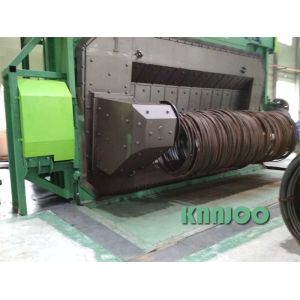 Wire Rod Coil Surface Cleaning Shot Blasting Machine Of KNNJOO