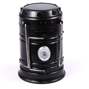 6 LED Solar Camping Light ,with Rechargeable Battery .