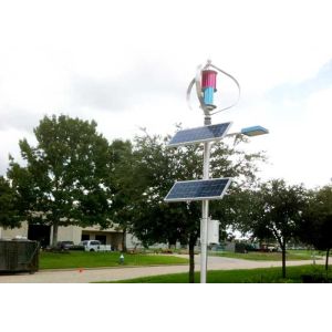 Commercial 18W Solar And Wind Powered Street Lights 600W Wind Turbines