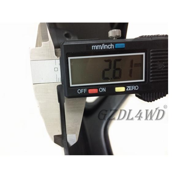 6 PCS Textured Black ABS Wheel Fender Flares For Jeep Wrangler TJ 1997-2006