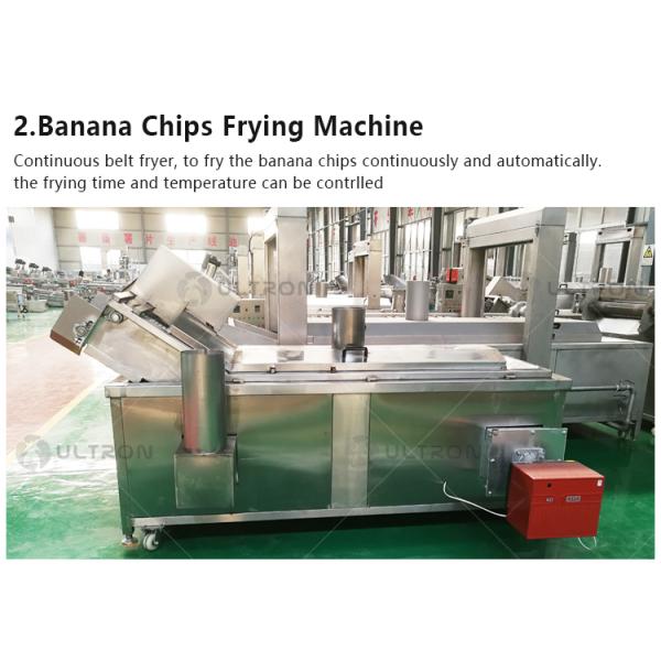 Low Consumption Semi-automatic Banana Plantain Chips Production Line for Small Scale