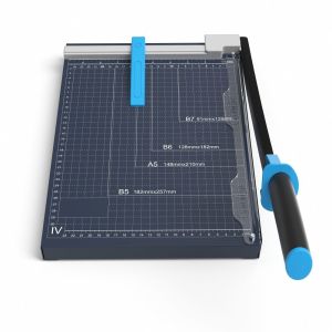 Easy Alignment A4 12 Inch Stationery Paper Guillotine Cutter Manual