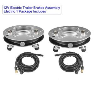 12V Electric Trailer Brakes Assembly Electric 1 Package Includes