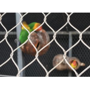 long life stainless steel rope mesh for enimal enclosure